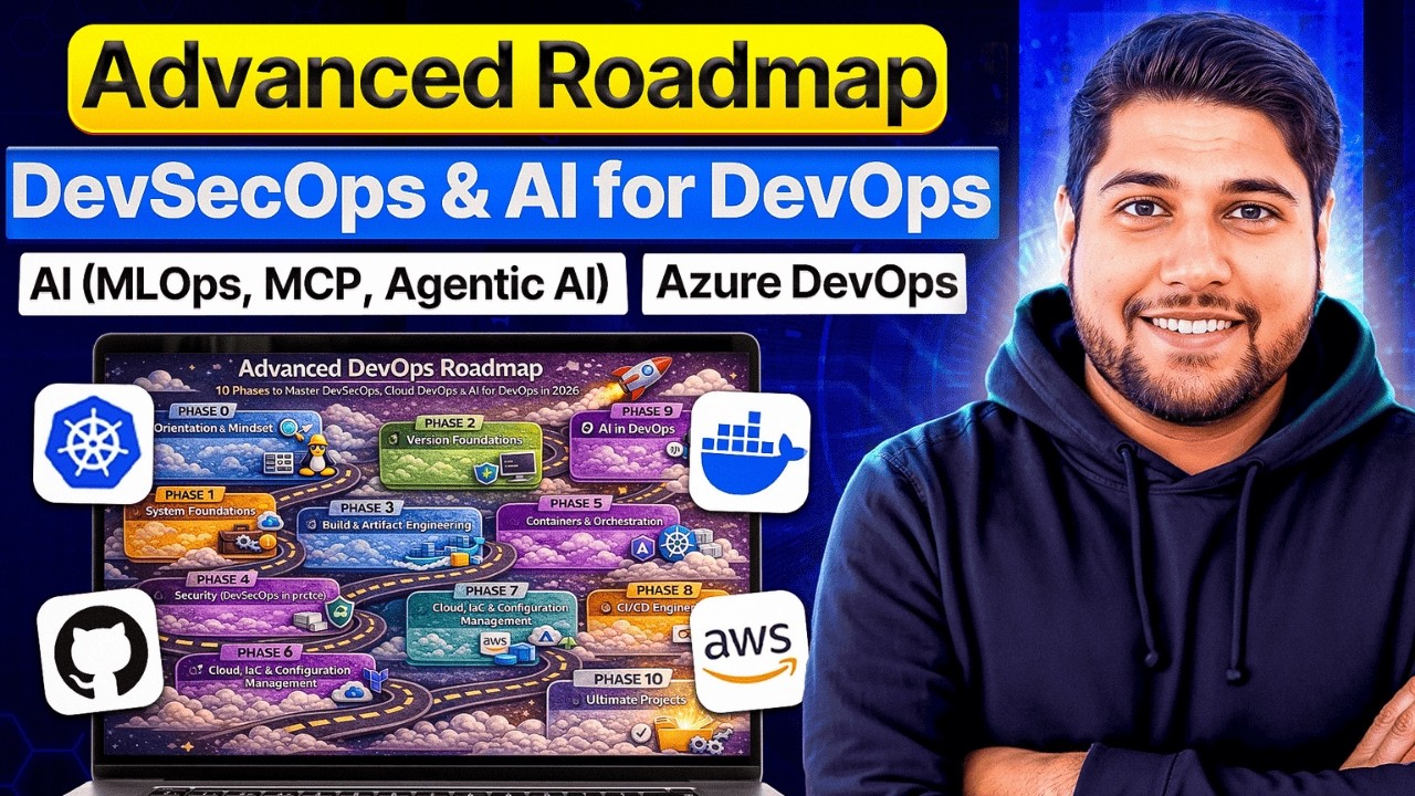 DevSecOps & Cloud DevOps With AI RoadMap 2026 | DevOps Shack