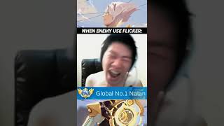 TOP 1 GLOBAL NATAN HATE WHEN ENEMY USE FLICKER❗