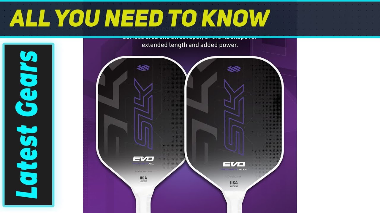 Selkirk SLK Purple Evo Power XL: Unrivaled Pickleball Performance!