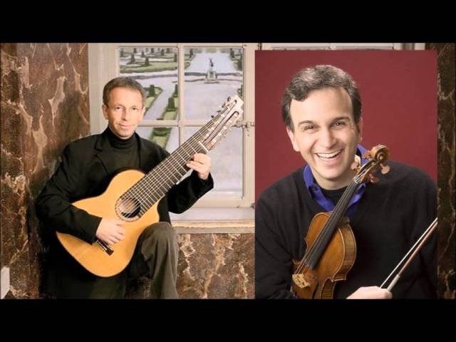 Paganini - Mouvement perpétuel pour violon et guitare : G.Shaham / G.Söllscher