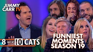 The Funniest Moments of Season 19 With Jimmy Carr | 8 Out of 10 Cats – Best Bits