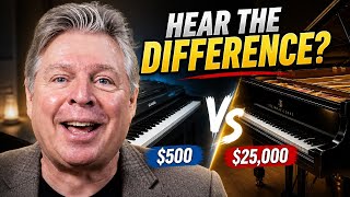 Can You Hear the Difference? $500 Casio vs $25,000 Steinway Grand