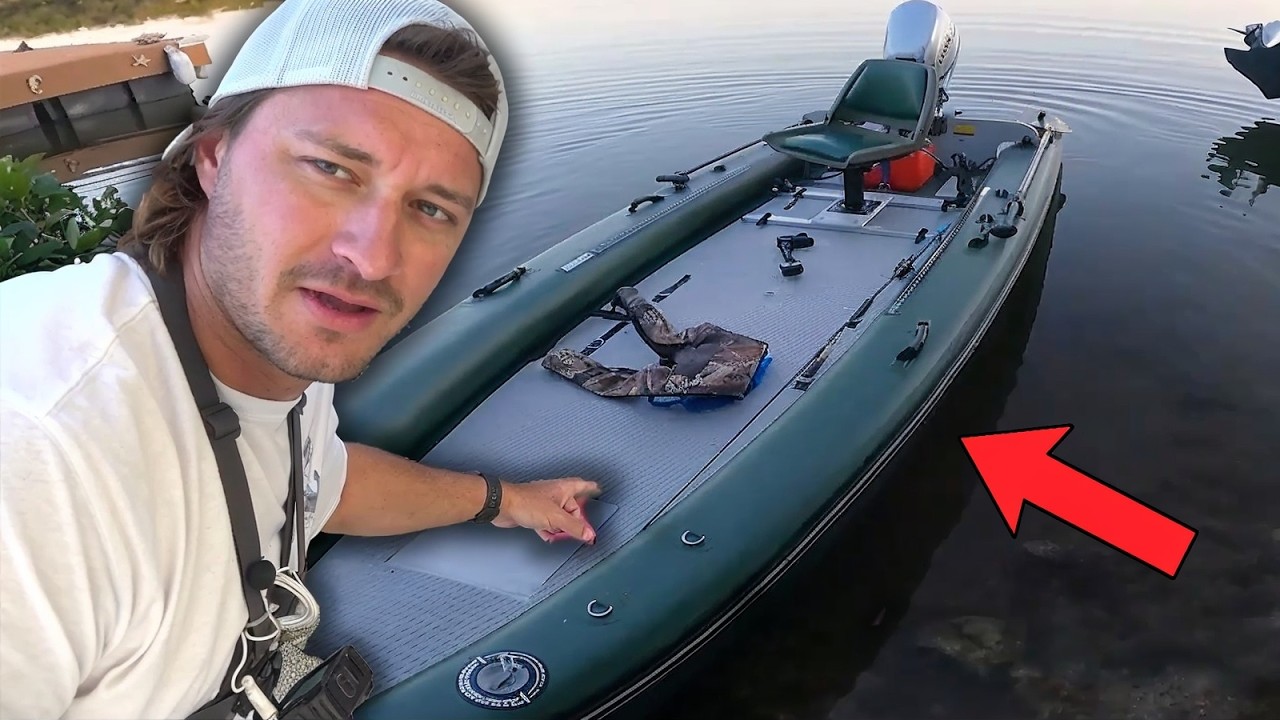 Building my INFLATABLE BOAT!