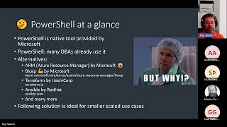 Deploy SQL to Azure with PS, Bicep or Terraform with Kay Sauter