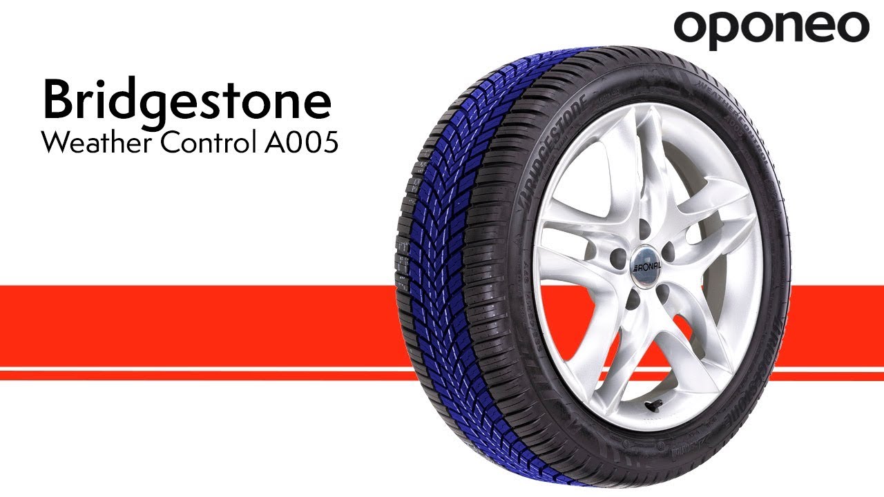 Tyre Bridgestone Weather Control A005 All Season Tyres Oponeo™ - YouTube