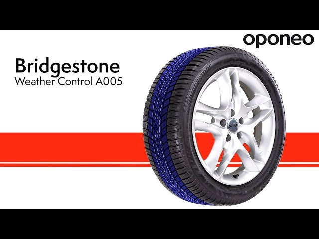 Tyre Bridgestone Weather Control A005 All Season Tyres Oponeo™ - YouTube