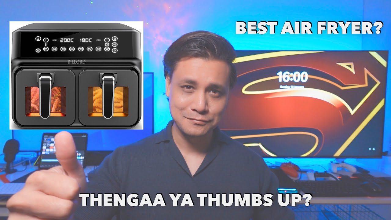 BEST BUDGET AIR FRYER Billord Air Fryer Unboxing & Review Best Air