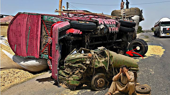 Truck Accident Cabin Chassis Repairing and Dangerous Truck Accident Repair Process