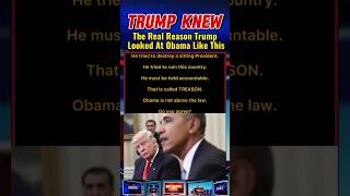 The Real Reason Trump Looked At Obama Like This