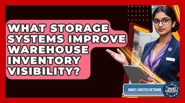 What Storage Systems Improve Warehouse Inventory Visibility? - Smart Logistics Network