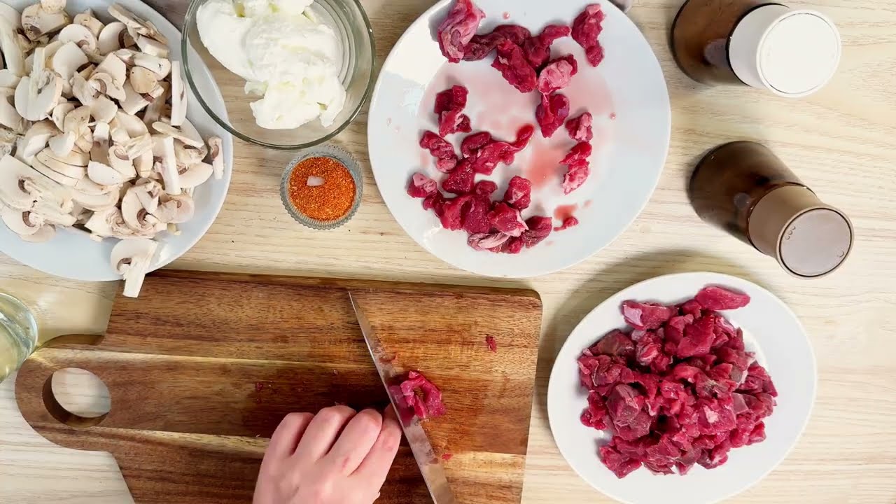 Creamy Beef & Mushroom Skillet | Easy 15-Minute Dinner