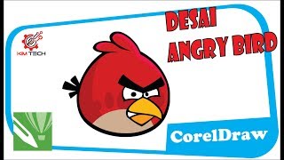 [Design] tutorial desain angry bird dengan coreldraw x7 screenshot 4