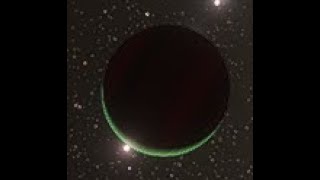 Space Engine: Brown Dwarf with 90 moons