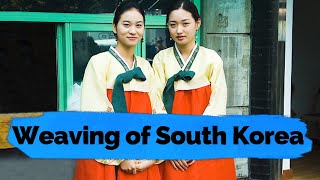 Weaving workshop of Ganghwa Village, South Korea