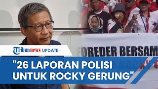 Santai Hadapi Kasus Dugaan Penghinaan Jokowi, Rocky Gerung: Motif Laporan Itu Hanya untuk Caper