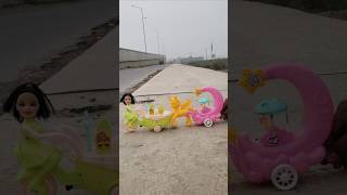 Remote Control Scooty Girl And Monkey Scooter Unboxing And Testing Short ||