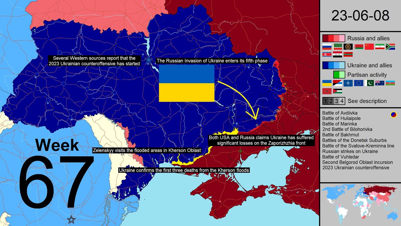 Week 67 Week 67: The Ukrainian Counteroffensive has started! - YouTube
