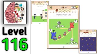 Brain Test 5 Level 116 – All Parts Walkthrough