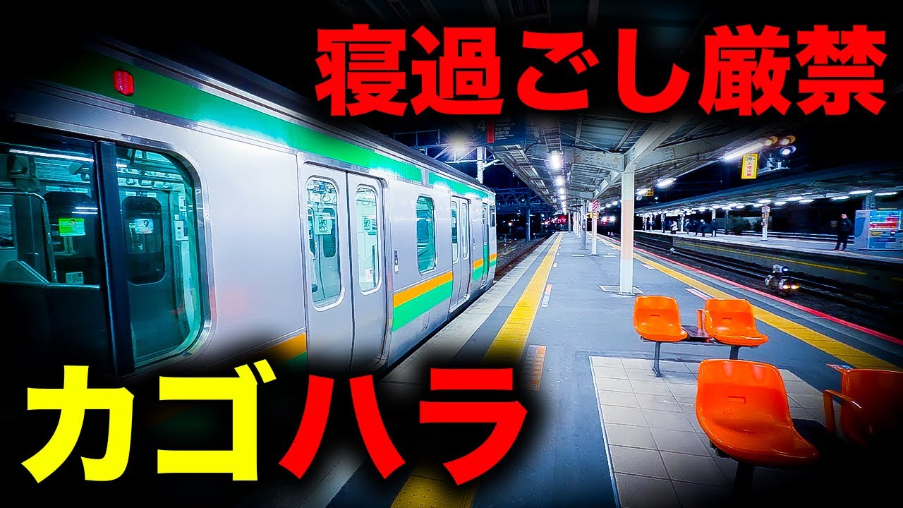 【野宿確定】もはやハラスメント...寝過ごすと市街地一歩先の絶望へ誘う恐怖の終電を乗り通してみた｜終電で終点に行ってみた#140