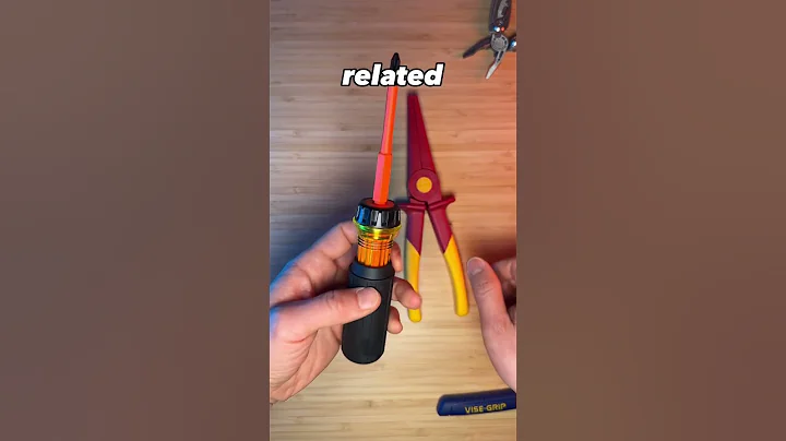 1000v insulated #knipex pliers and Klein Tools #scredriver for #electric work #kleintools