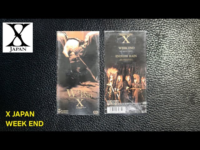 X JAPAN – WEEK END 8cm Single CD | Vintage Japanese Rock Archive