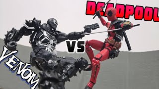 Agente Venom vs Deadpool (Stop motion)