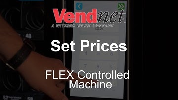 Flex Controlled Machine: SET PRICES - Vendnet