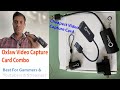 Oxlaw Video Capture Card Combo | All accessories are together it’s best for Gamer Live Video |Hindi