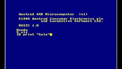 464 CPC Emulator on TTGO VGA32