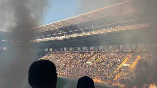 Ankaragücü Gecekondu Meşale Şov 2022 Selamun Aleyküm Süper Li̇g Bi̇z Geldi̇k