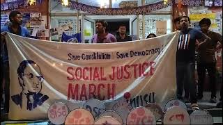 Comrade Dhananjay, President, JNUSU | Social Justice March | Ambedkar Jayanti | AISA-JNU