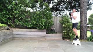 Drop Jump Med Ball Throw