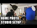 How To Set Up A Home Photography Studio + Equipment You Will Need (COMPLETE BEGINNERS GUIDE)