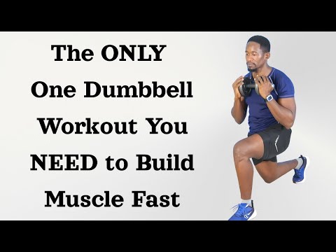 تنها تمرین با دمبل که برای عضله سازی سریع به آن نیاز دارید