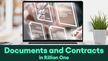 Document and Contract Management Demo │ Rillion One