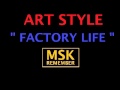 Art style  factory life 1985
