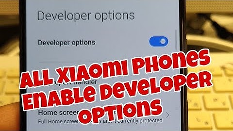 How to Enable Developer Options, All Xiaomi Phones.