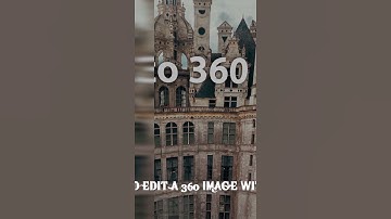 How to create 360 degree image