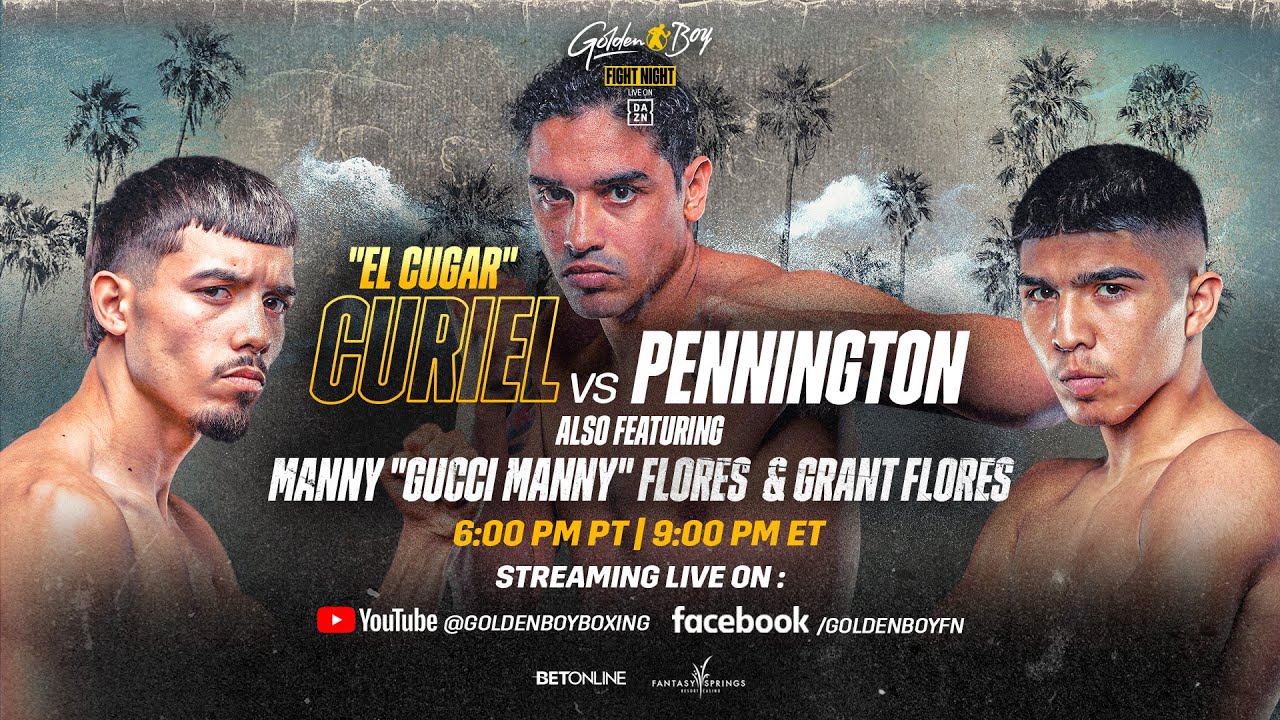 Watch Curiel vs Pennington live streaming boxing