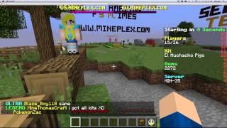 mineplex mini games mixed arcade playing around