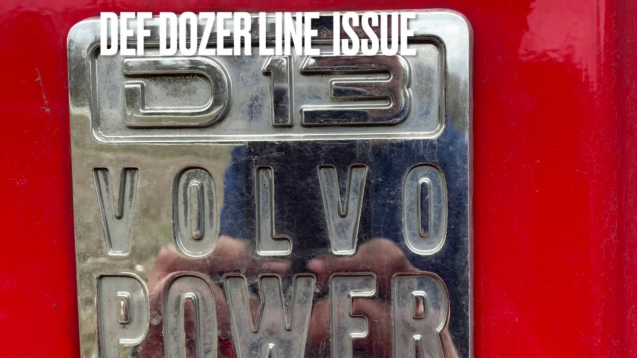 Volvo def doser coolant line break at valve YouTube