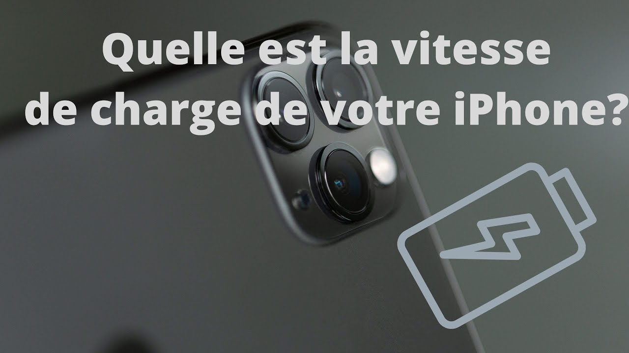A Combien De Pourcent Faut Il Charger Son Iphone Batterie iPhone : La vitesse de charge de l'iPhone change selon le
