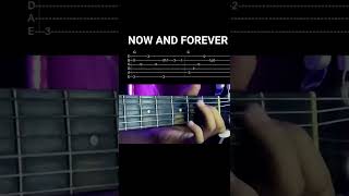 Richard Marx - Now and Forever (Easy Tabs Guitar) (Guitar Fingerstyle Tutorial)