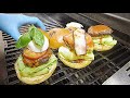 チャコールグリルバーガーエッフェ ハンバーガーの作り方【広島グルメ】