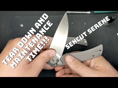 Sencut Serene Tear down, disassembly, maintenance, and rebuild.