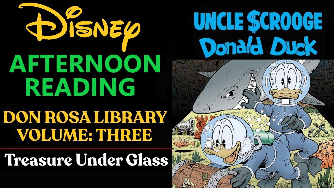 🔴Disney Afternoon LIVE Reading: Uncle Scrooge & Donald Duck: "Treasure Under Glass" Part One!