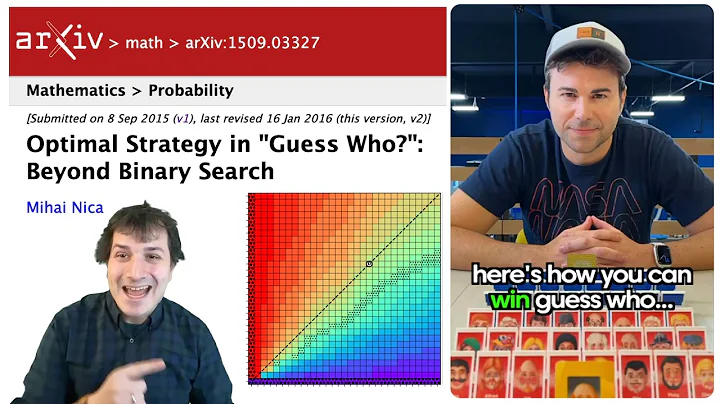 The best "Guess Who?" strategy (and how I proved it)