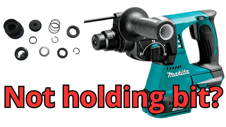 Makita Hammer Chuck Repair model DHR242 XRH01 Brushless Cordlless  Fix #makitahammer #makita