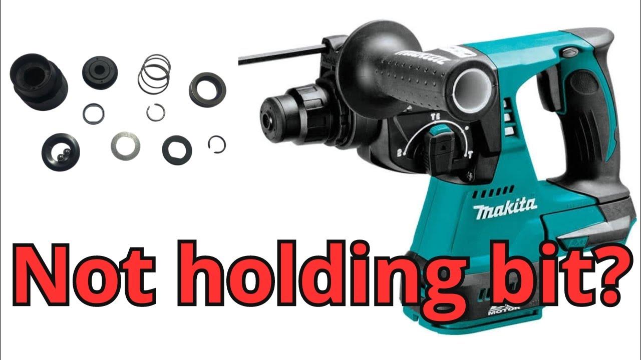 Makita DHR242 XRH01 Brushless Cordlless Hammer Chuck Repair Fix 