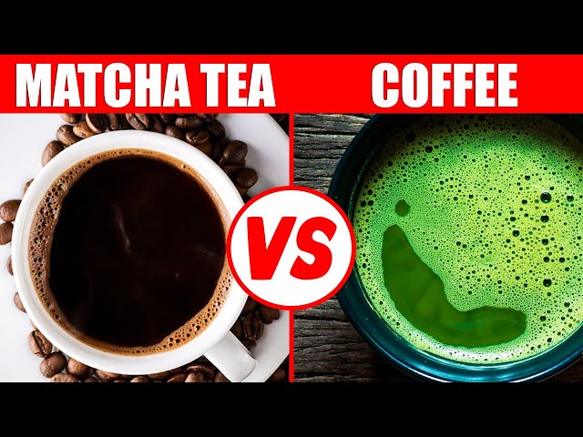 Matcha Green Tea vs Coffee? | The Best Energy Booster. class=